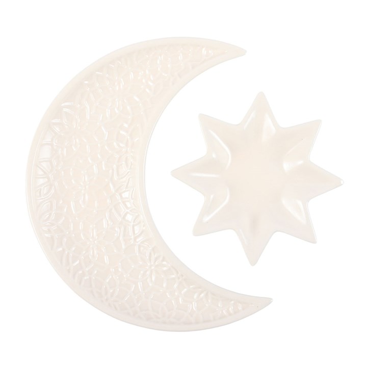 Crescent Moon and Star Trinket Dishes - Image 2