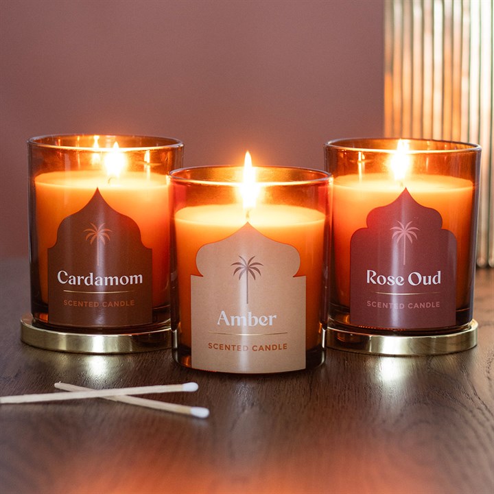 Arabian Nights Cardamom Scented Candle - Image 5
