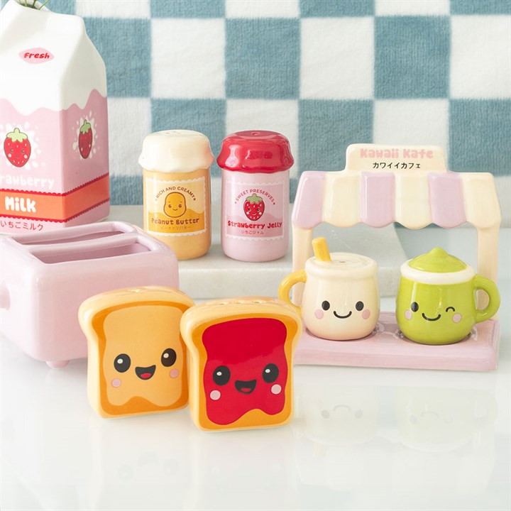 Kawaii Toast Salt and Pepper Shakers - Image 6