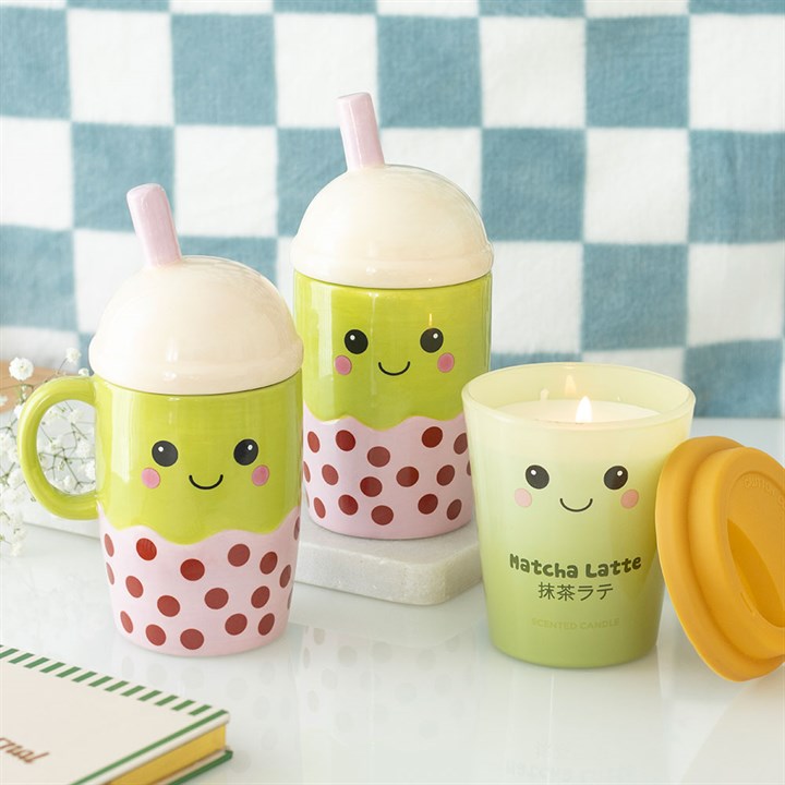 Matcha Latte Scented Candle - Image 5