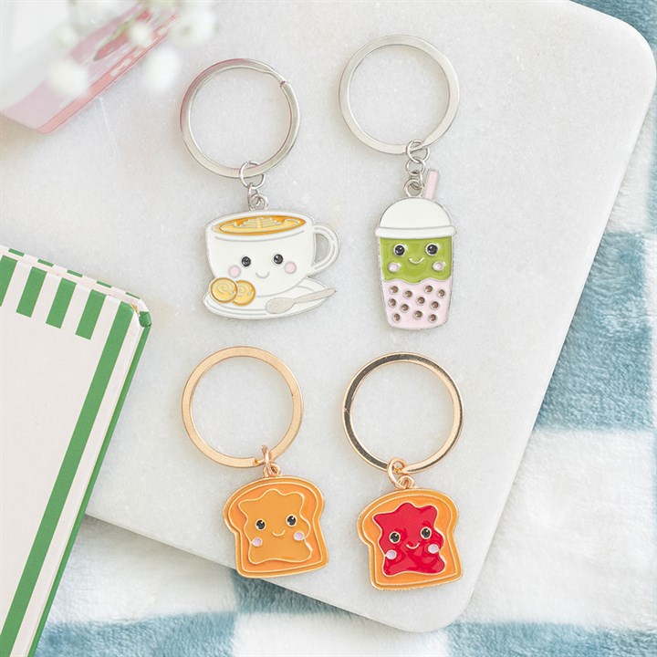 Set of 2 Peanut Butter and Jelly Keyrings - Image 5