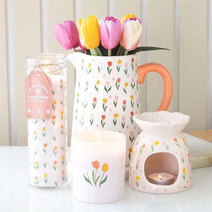 If Mums Were Flowers French Tulip Candle - Image 5